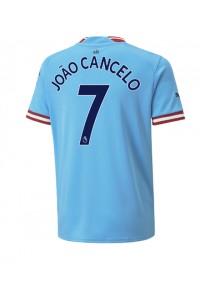 Manchester City Joao Cancelo #7 Fotballdrakt Hjemme Klær 2022-23 Korte ermer